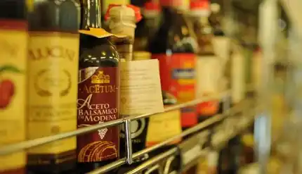 Italian vinegars and specialty pantry products